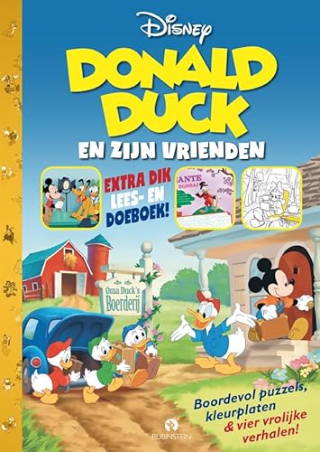 Donald Duck en zijn vrienden: Lees- en doeboek von Rubinstein Publishing BV